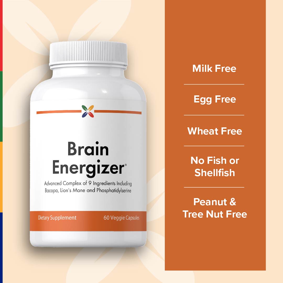 Complejo Brain Energizer®, 60 Cápsulas Vegetarianas