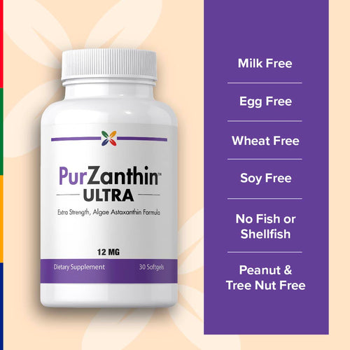 View 6 PurZanthin™ ULTRA Astaxantina 12 MG, 30 Cápsulas Blandas