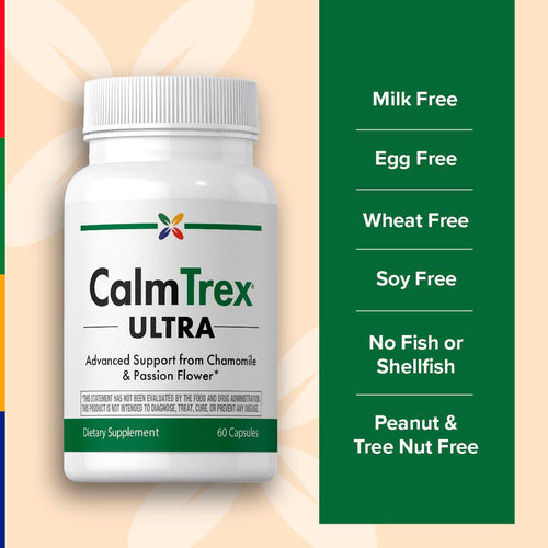 View 5 CalmTrex® ULTRA Supporto per lo Stress, 60 Capsule Vegetali