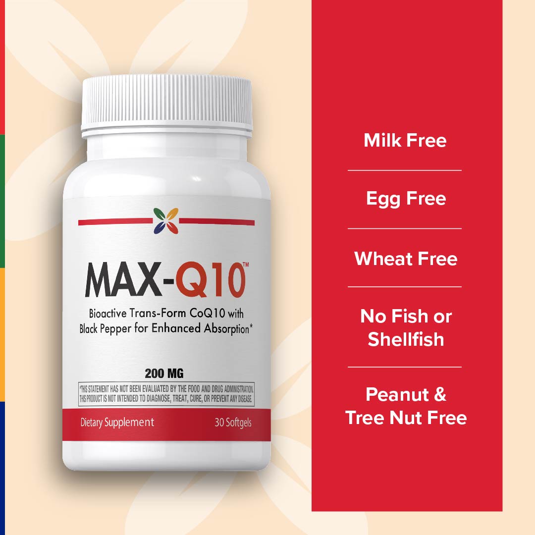 Fórmula MAX-Q10™ CoQ10, 30 Cápsulas Gelatinosas