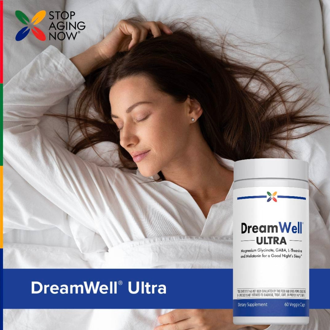 DreamWell® ULTRA con GABA, 30 Cápsulas Vegetarianas