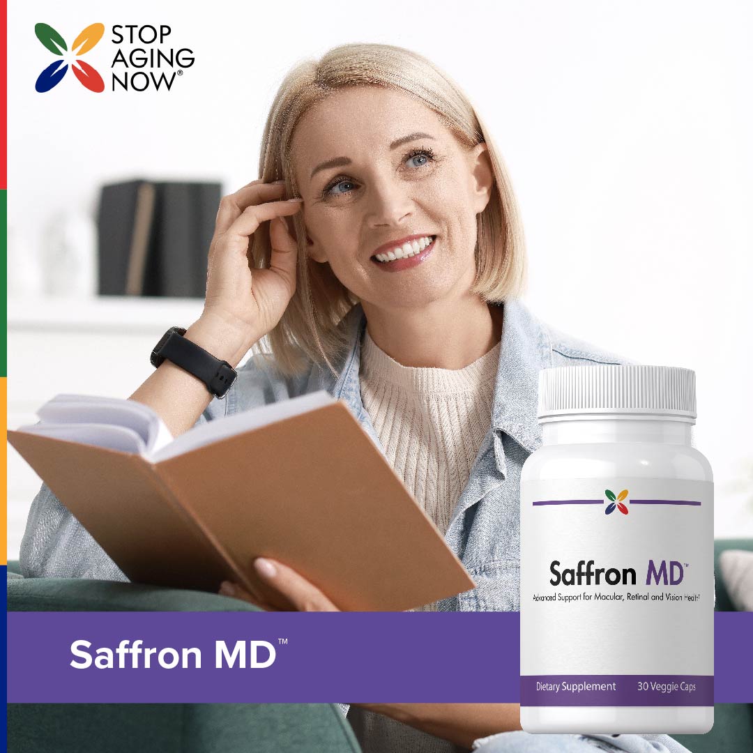 Saffron MD™ Supporto per la Salute degli Occhi, 30 Capsule Vegetali