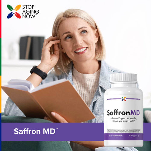 View 7 Saffron MD™ Eye Health Support, 30 Vegetarian Capsules