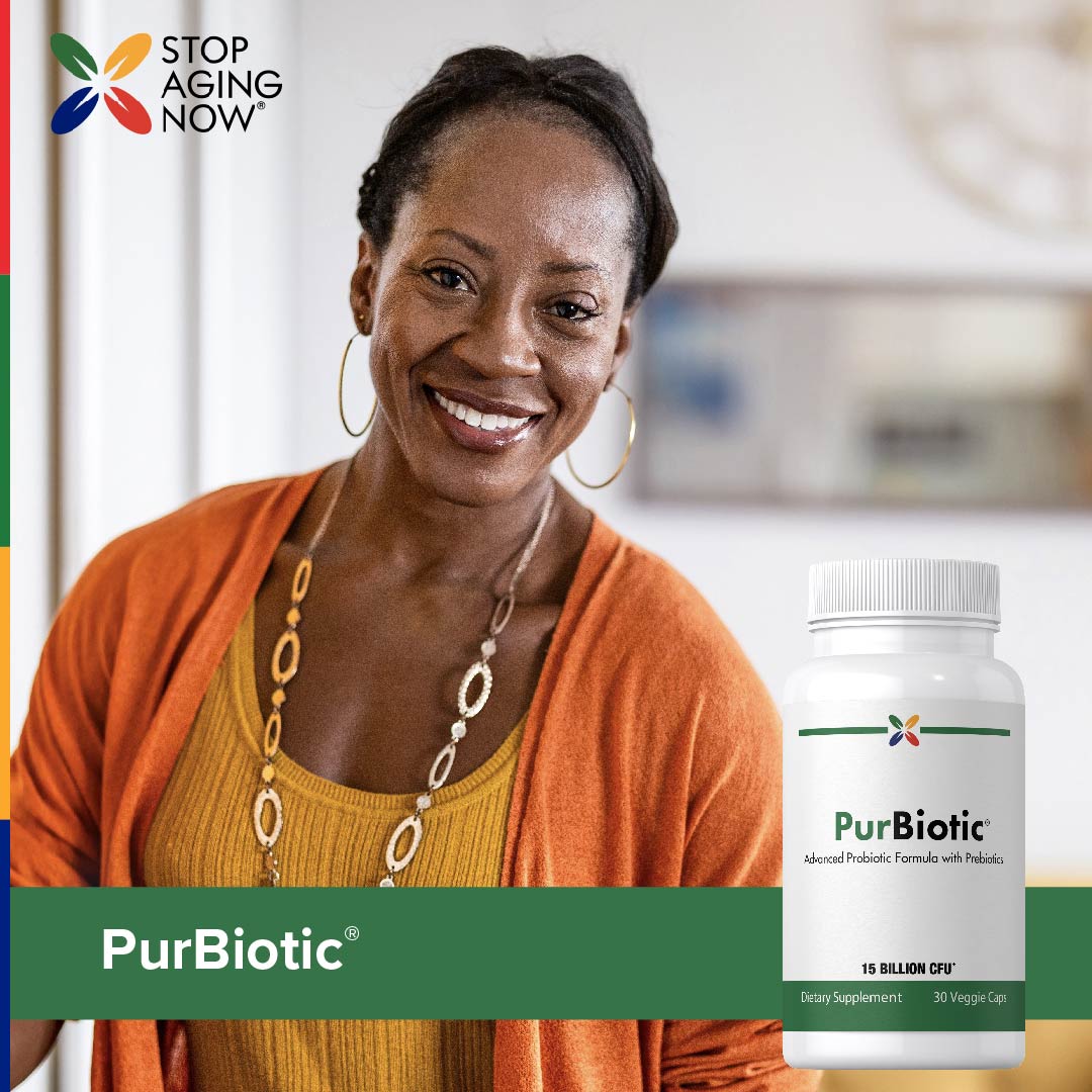 PurBiotic® 15 Bilhões UFC, 30 Cápsulas Vegetarianas