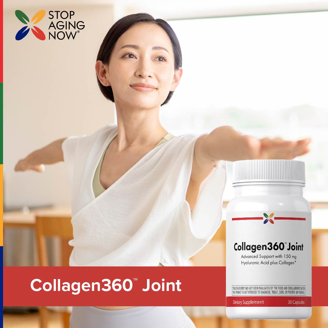 Collagene360™ Articolazioni con UC-II® + Acido Ialuronico, 30 Capsule Vegetali