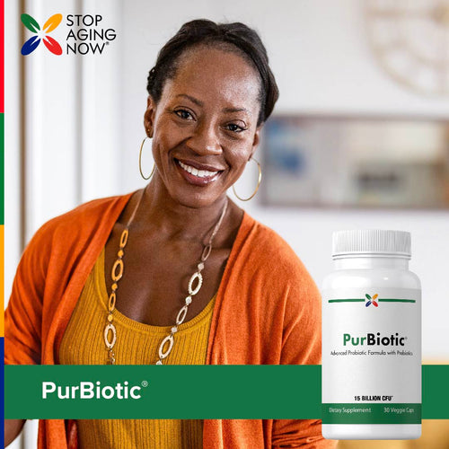 View 8 PurBiotic® 15 Mil Millones de UFC, 30 Cápsulas Vegetarianas