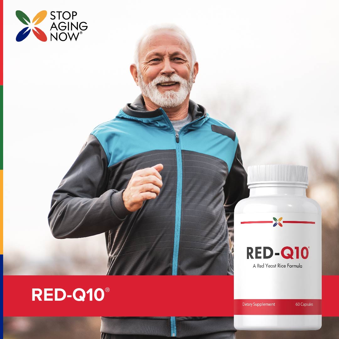 RED-Q10® Arroz Vermelho Orgânico, 60 Cápsulas Vegetarianas
