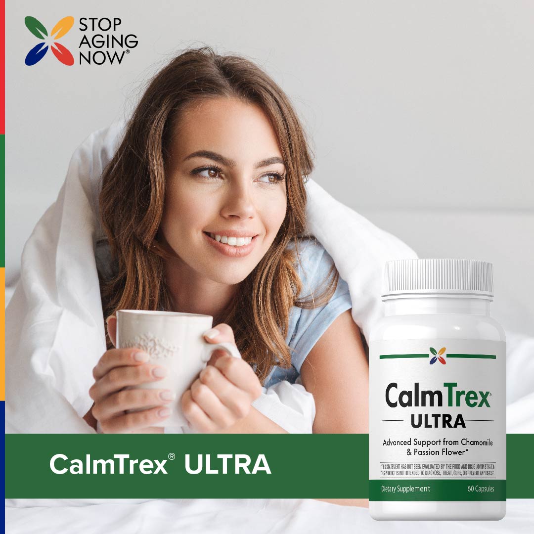 CalmTrex® ULTRA Supporto per lo Stress, 60 Capsule Vegetali