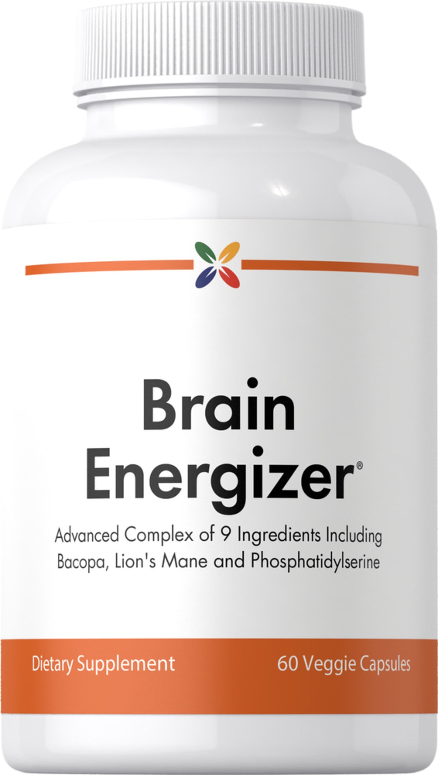 Complejo Brain Energizer®, 60 Cápsulas Vegetarianas