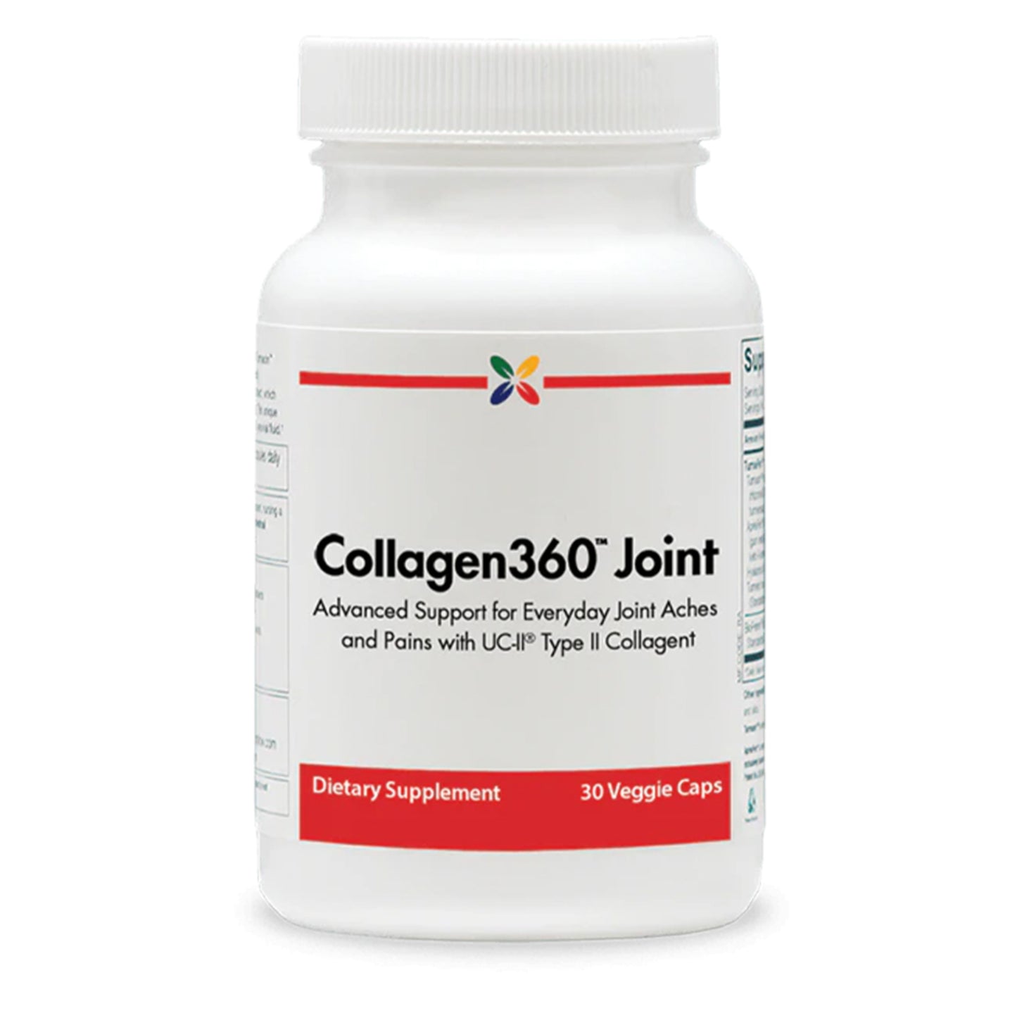 Collagen360™ Articulaciones con UC-II® + Ácido Hialurónico, 30 Cápsulas Vegetarianas