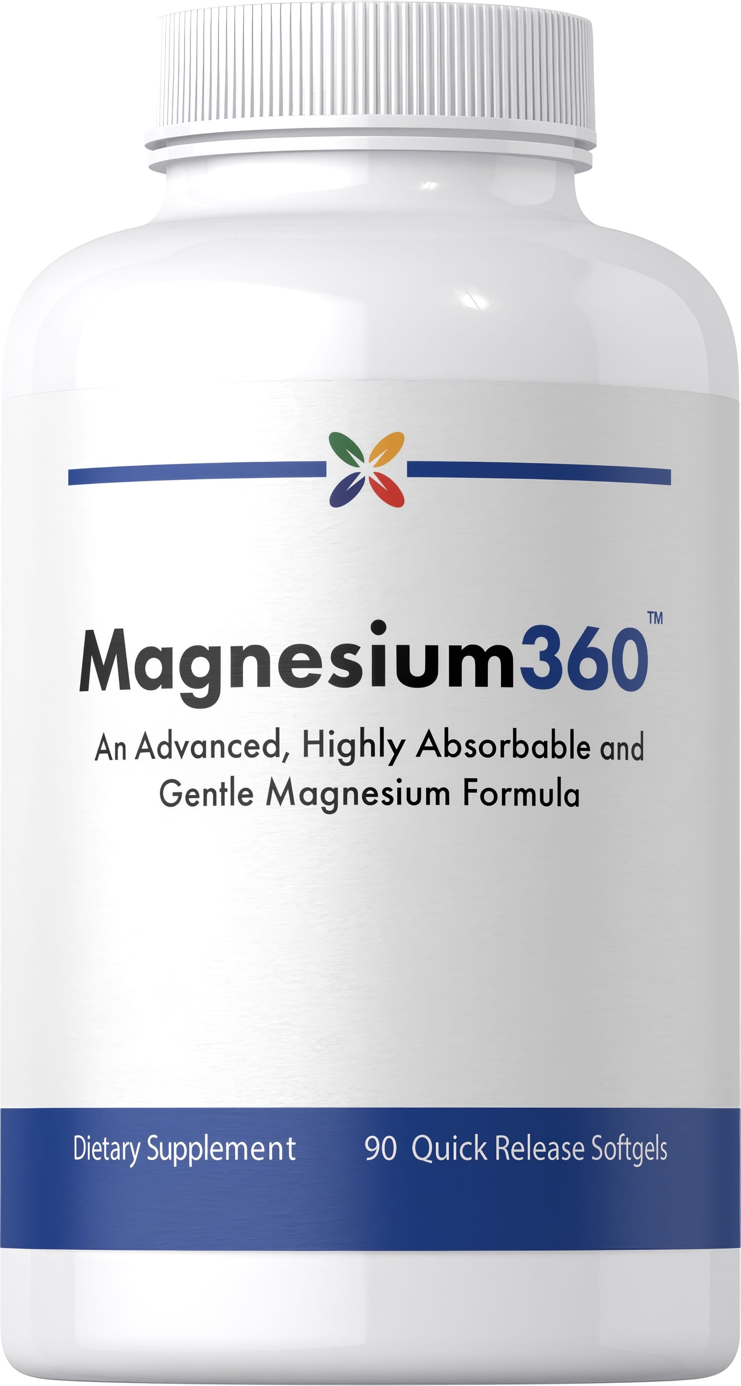 Magnesium360™ Formel, 90 Weichkapseln zur schnellen Freisetzung