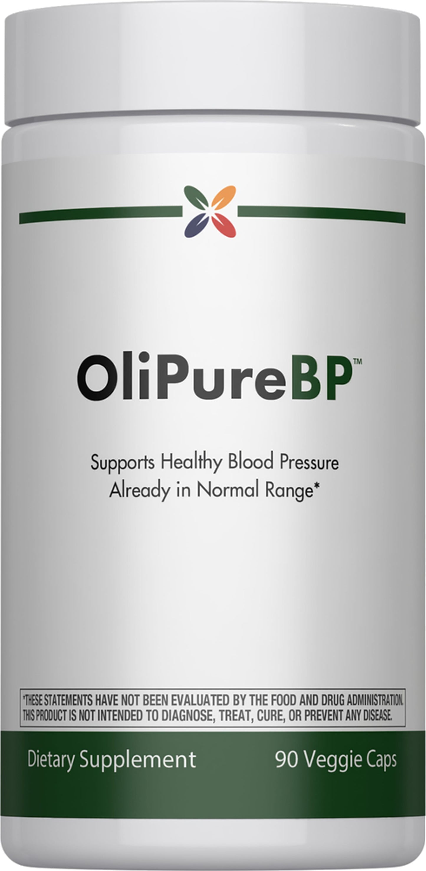 OliPure BP™ Blood Pressure Support, 90 VegCaps