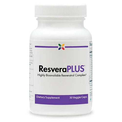 View 1 ResveraPLUS® with Blueberry Extract, 30 Vegetarian Capsules