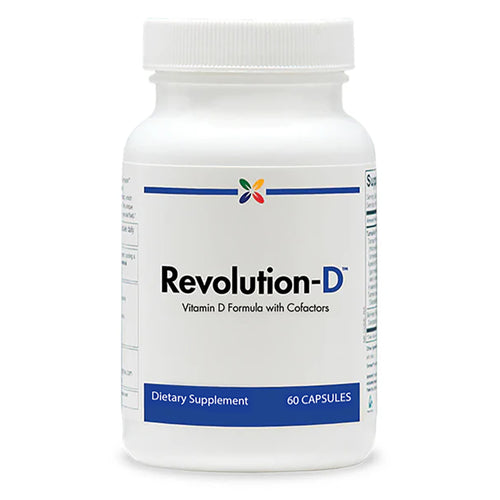 View 1 Revolution-D Vitamin D Formula with Cofactors Dietary Supplement, 60 capsules.