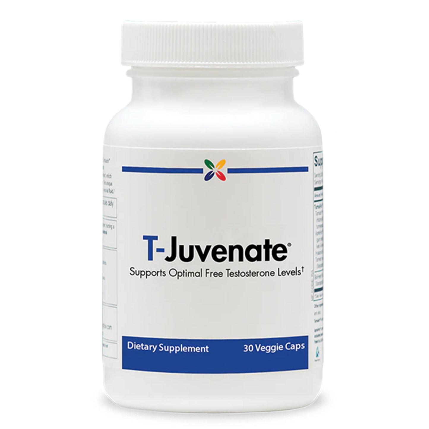 T-Juvenate® Suporte de Testosterona, 30 Cápsulas Vegetarianas